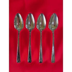 Community Vintage Silverplate Table Spoons Set of 4